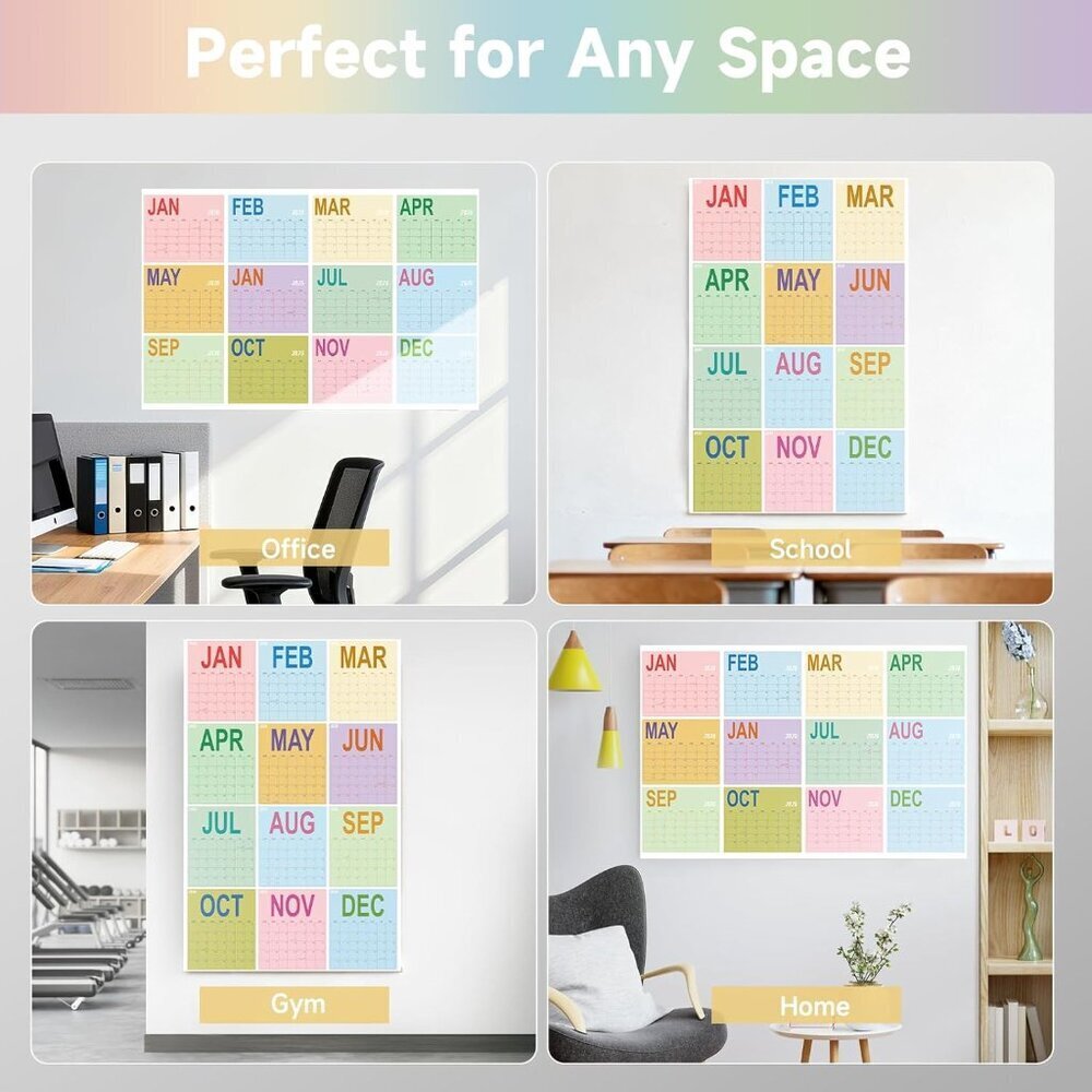 2026 Wall Planner 34.8"x22.8